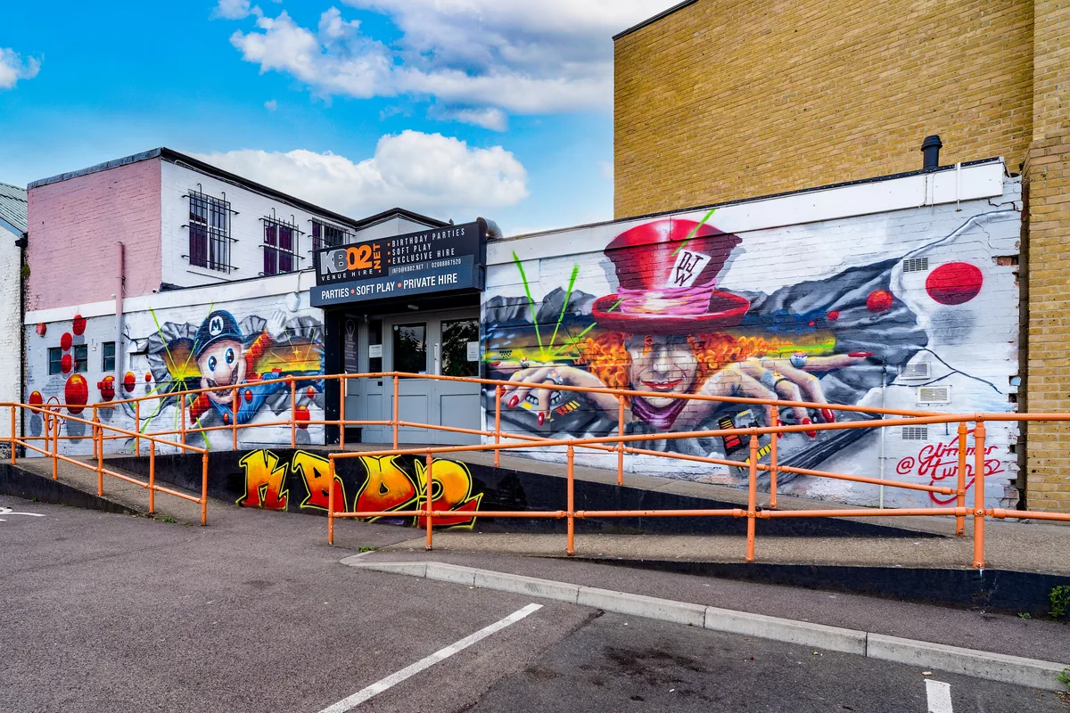 Exterior artwork